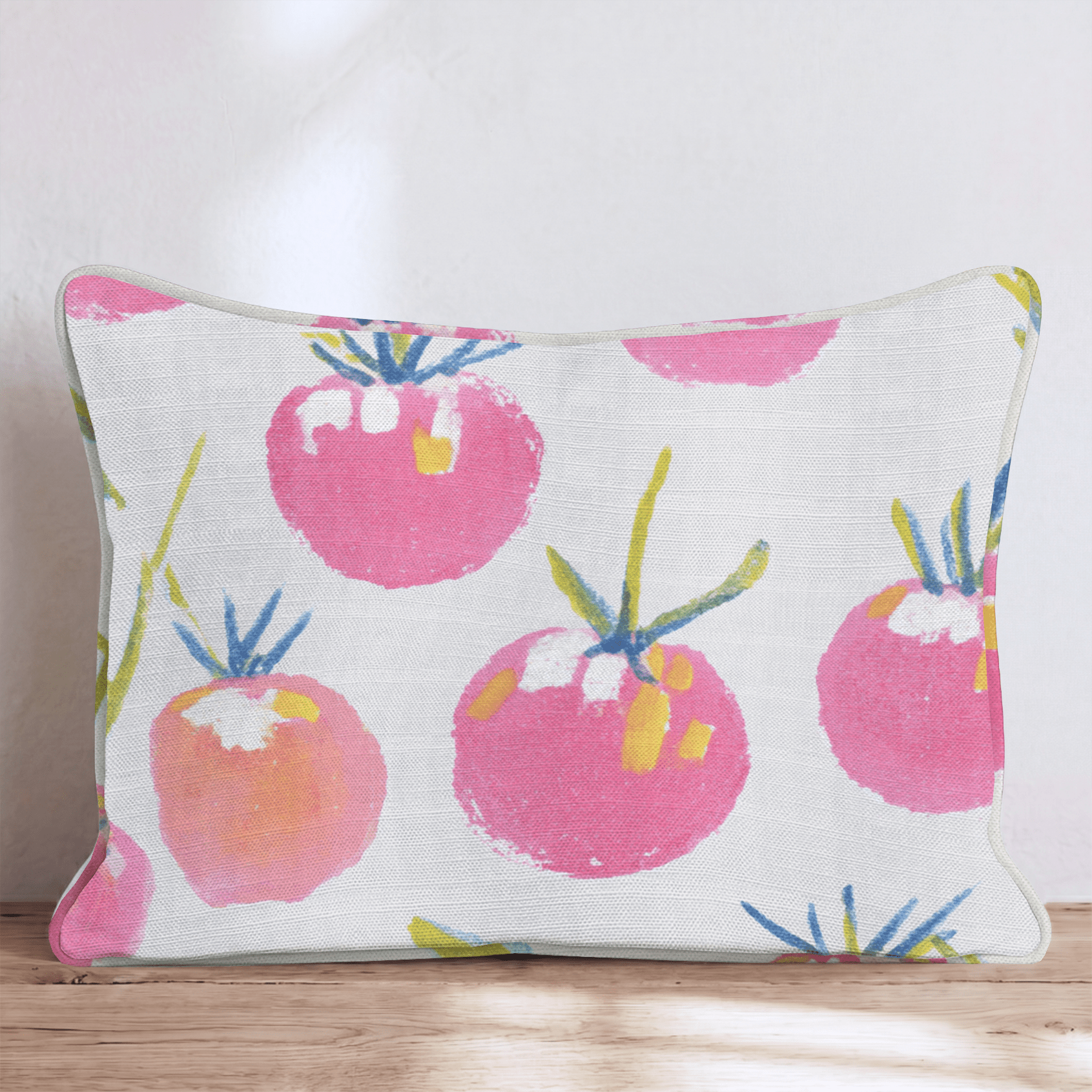 Tomato and More Throw Pillow - Hillcroft Home