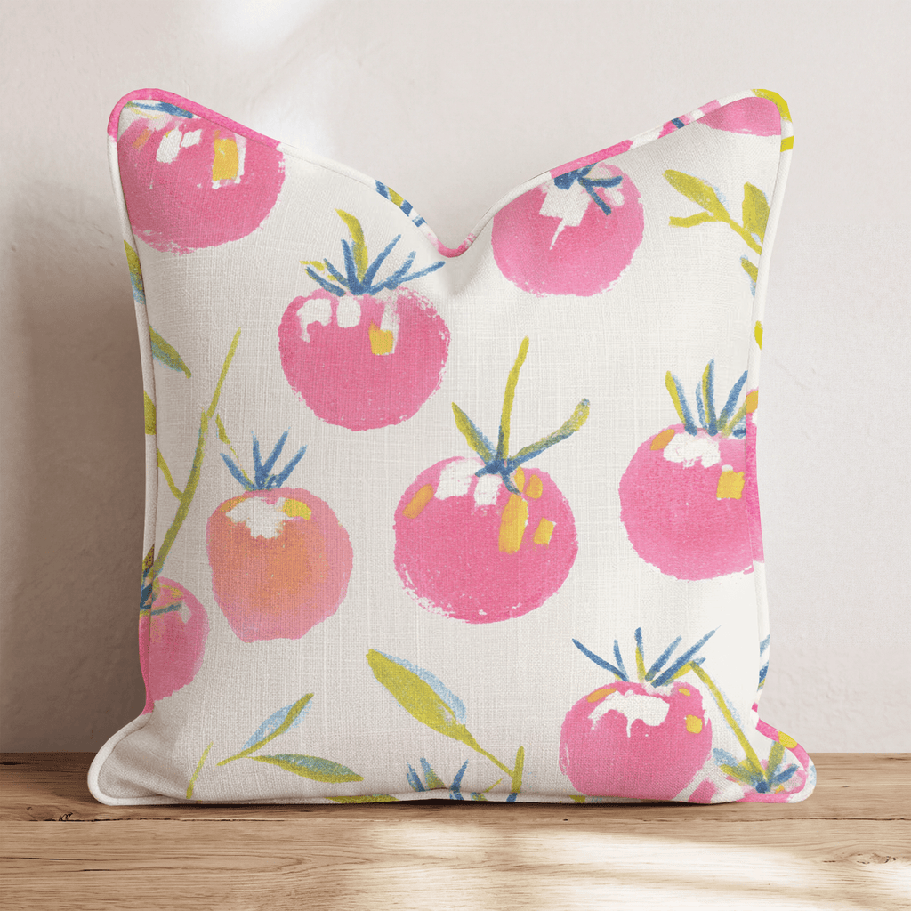 Tomato and More Throw Pillow - Hillcroft Home