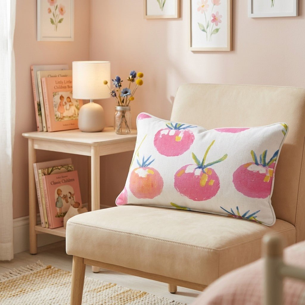 Tomato and More Throw Pillow - Hillcroft Home