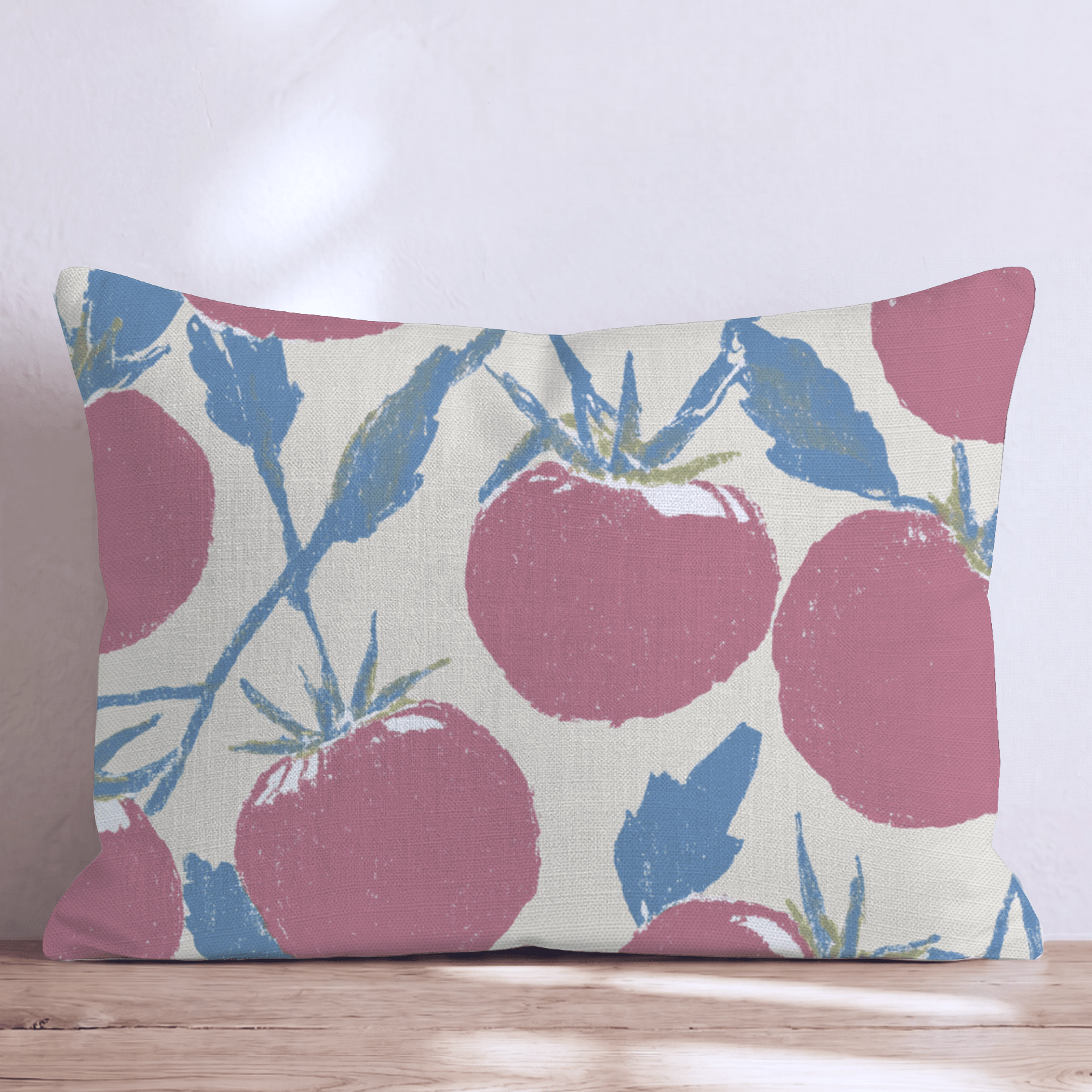Tomato Vines Throw Pillow - Hillcroft Home