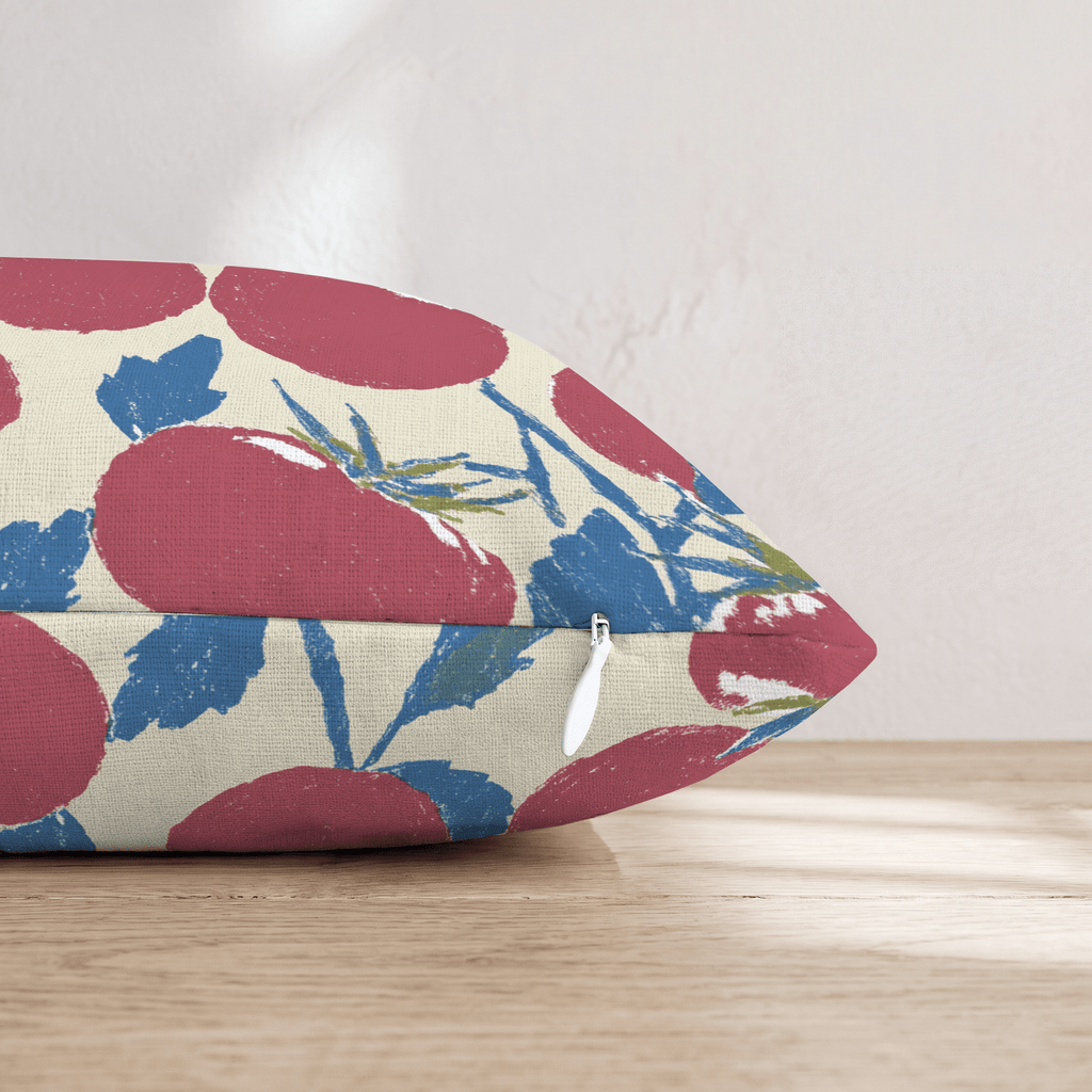 Tomato Vines Throw Pillow - Hillcroft Home