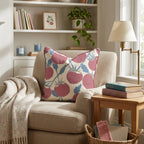 Tomato Vines Throw Pillow - Hillcroft Home