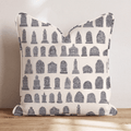 Tombstones Throw Pillow - Hillcroft Home