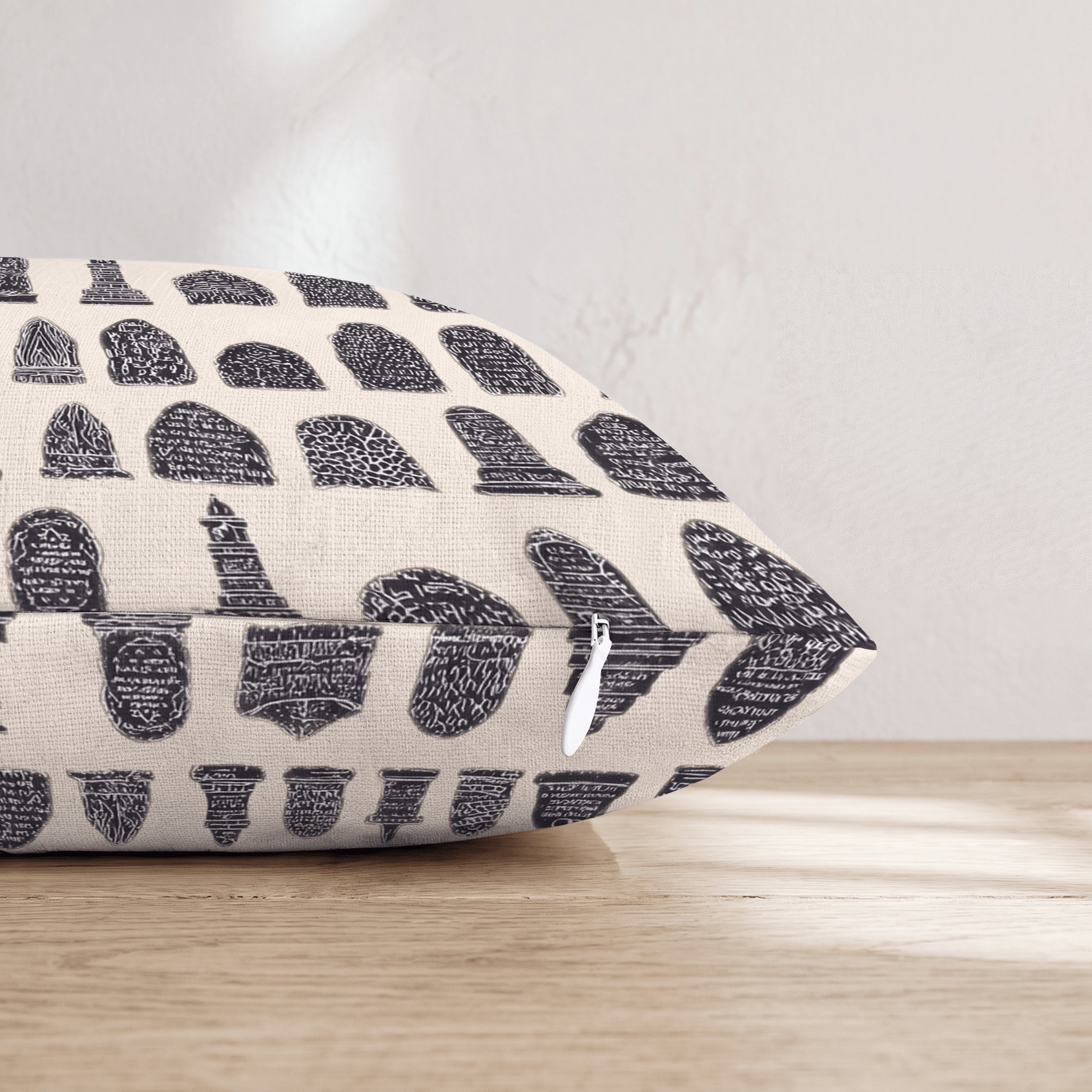 Tombstones Throw Pillow - Hillcroft Home