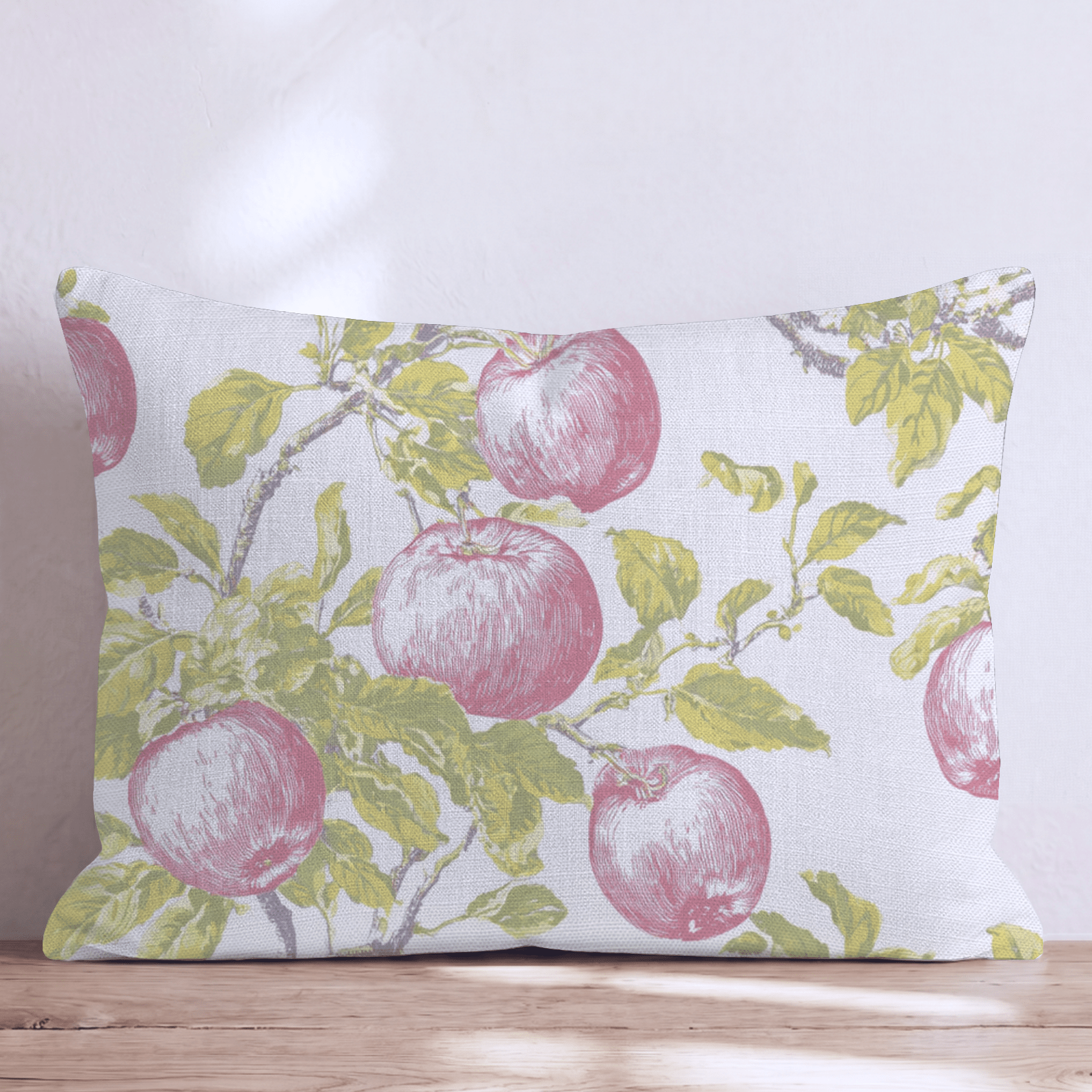 Tons Of Apples Throw Pillow - Hillcroft Home