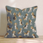 Too Busy Sniffing Throw Pillow - Hillcroft Home