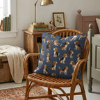 Too Busy Sniffing Throw Pillow - Hillcroft Home