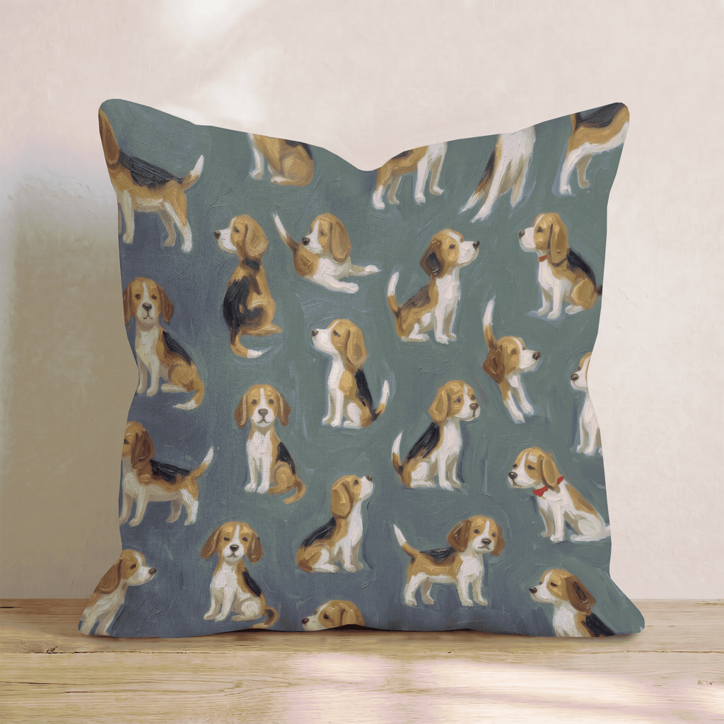 Too Busy Sniffing Throw Pillow - Hillcroft Home