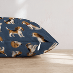 Too Busy Sniffing Throw Pillow - Hillcroft Home