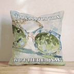 Too Cool Throw Pillow - Hillcroft Home