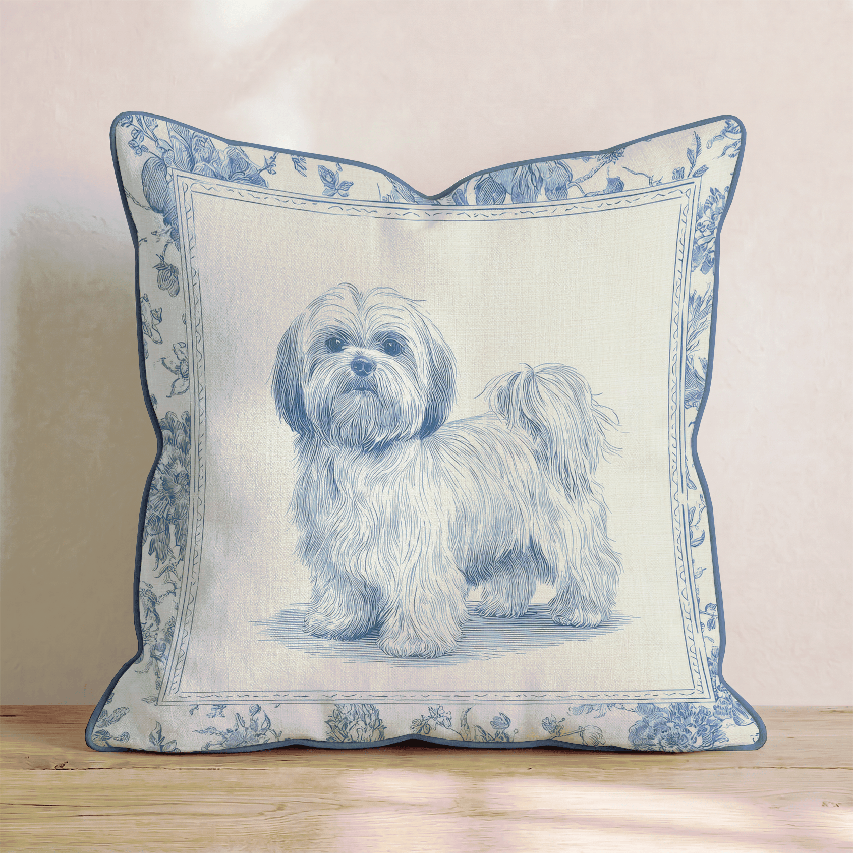 Too Cute to Care Throw Pillow - Hillcroft Home