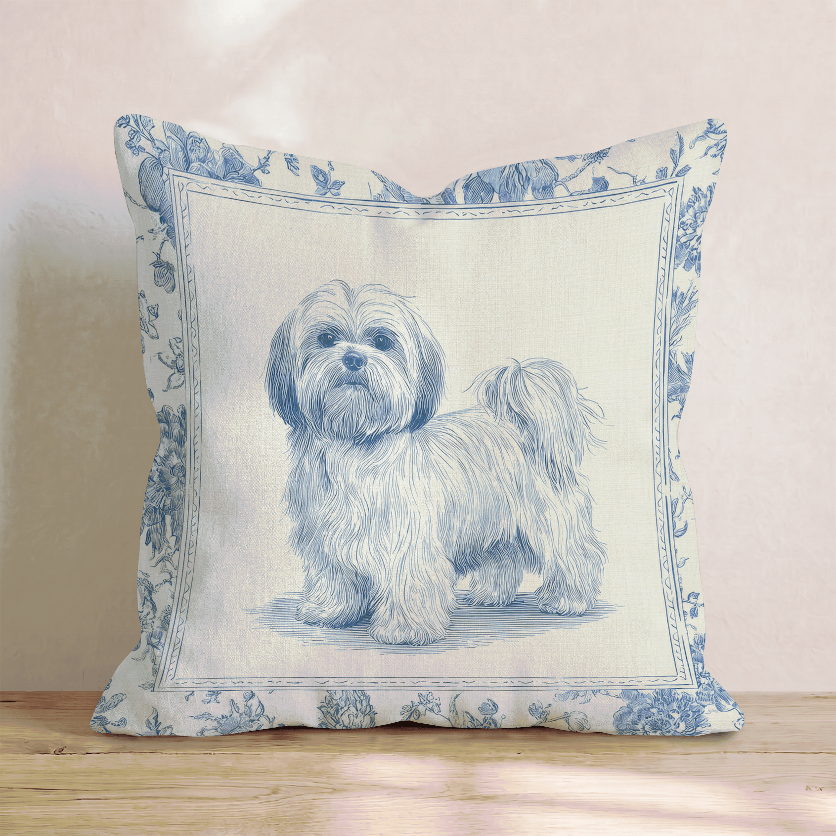 Too Cute to Care Throw Pillow - Hillcroft Home