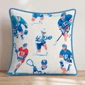 Top Shelf Lax Throw Pillow - Hillcroft Home
