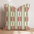 Touchdown Stripes Throw Pillow - Hillcroft Home