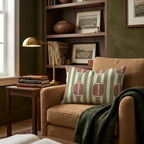 Touchdown Stripes Throw Pillow - Hillcroft Home