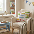 Traffic Jam Throw Pillow - Hillcroft Home