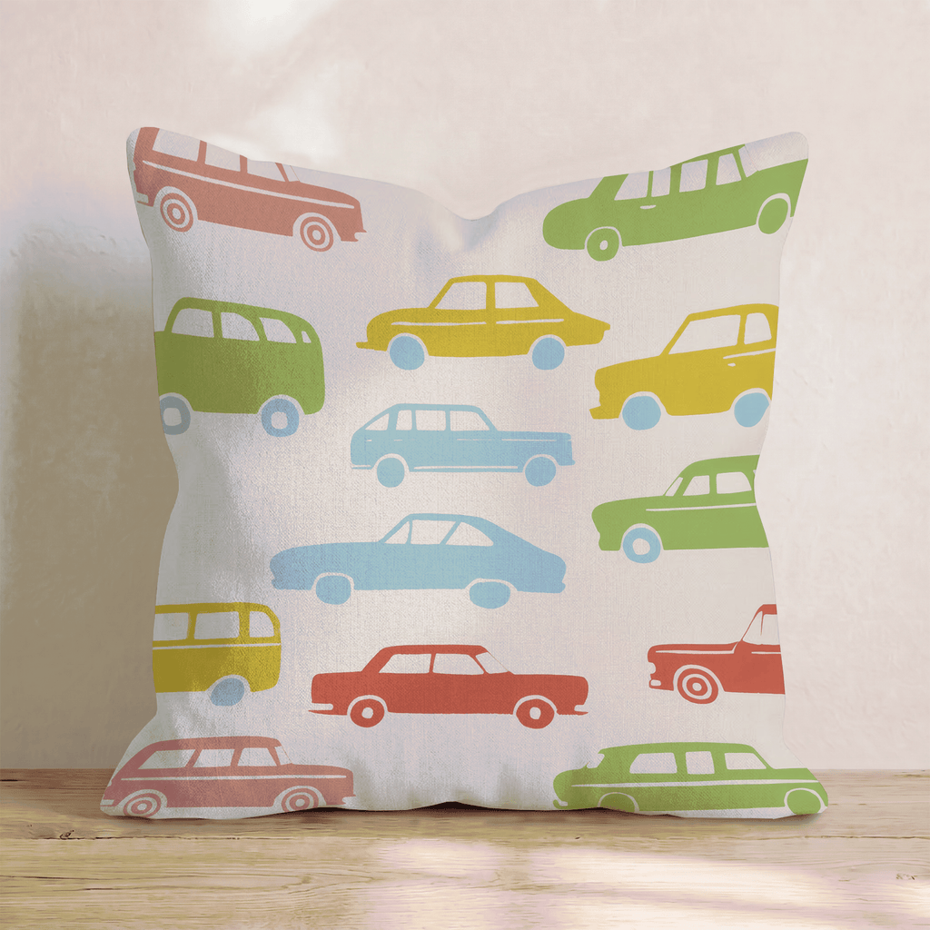 Traffic Jam Throw Pillow - Hillcroft Home