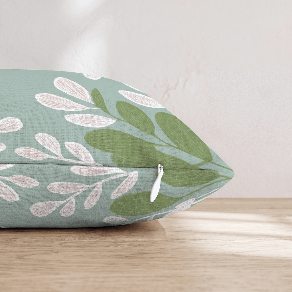 Trailing Vines Throw Pillow - Hillcroft Home