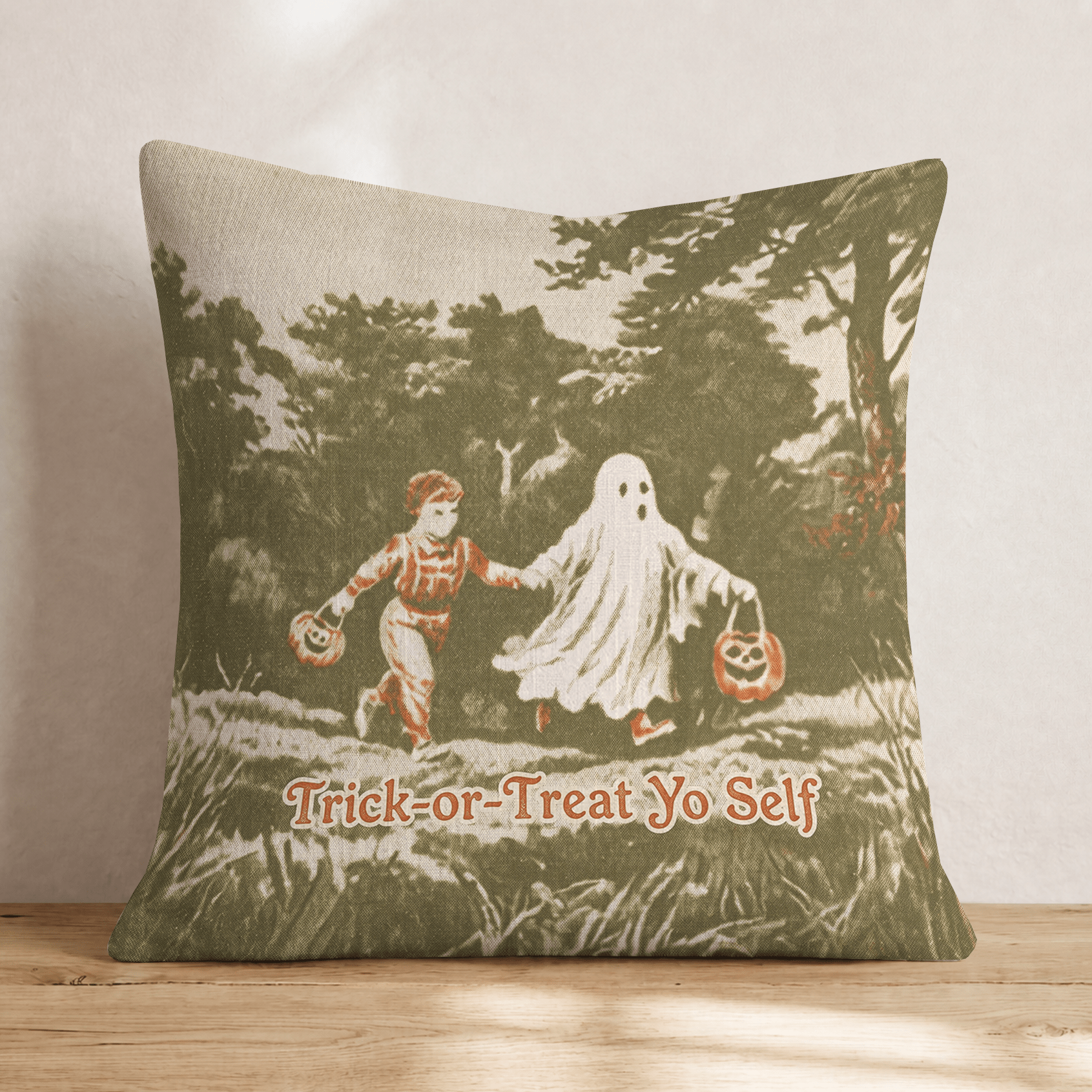 Treat Yo Self Throw Pillow - Hillcroft Home