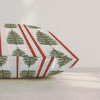 Tree-mendous Stripe Throw Pillow throw pillow - Hillcroft Home