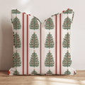 Tree-mendous Stripe Throw Pillow throw pillow - Hillcroft Home
