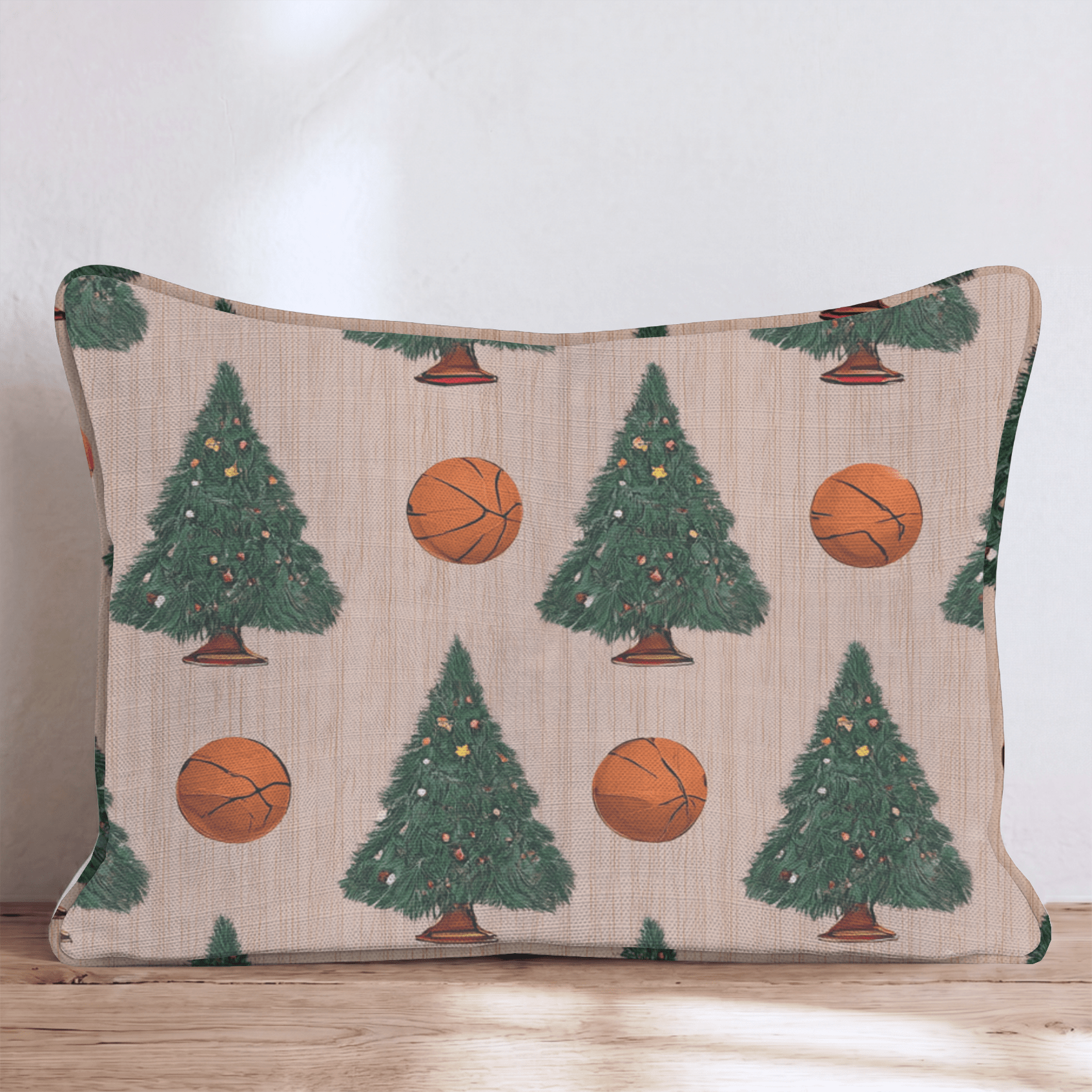 Trees and Threes Throw Pillow - Hillcroft Home