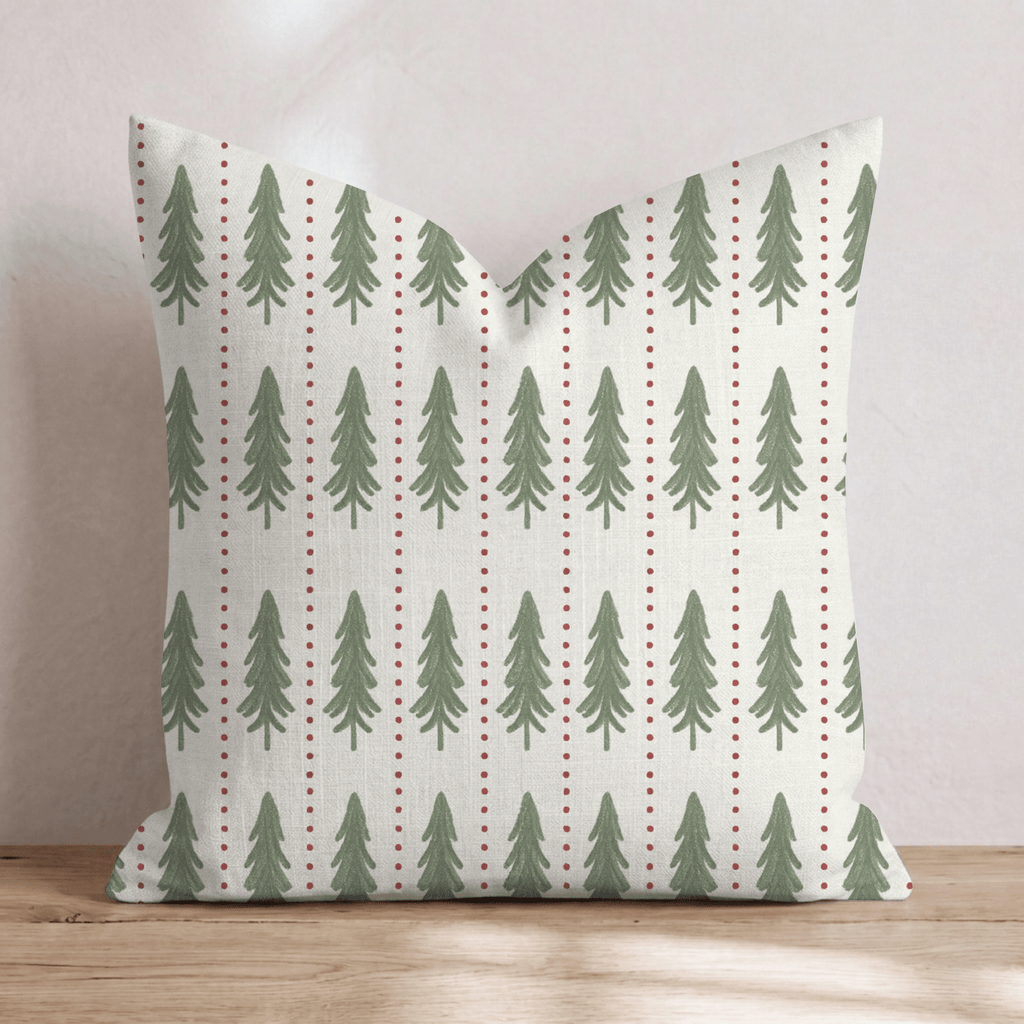 Tree's Company Throw Pillow throw pillow - Hillcroft Home
