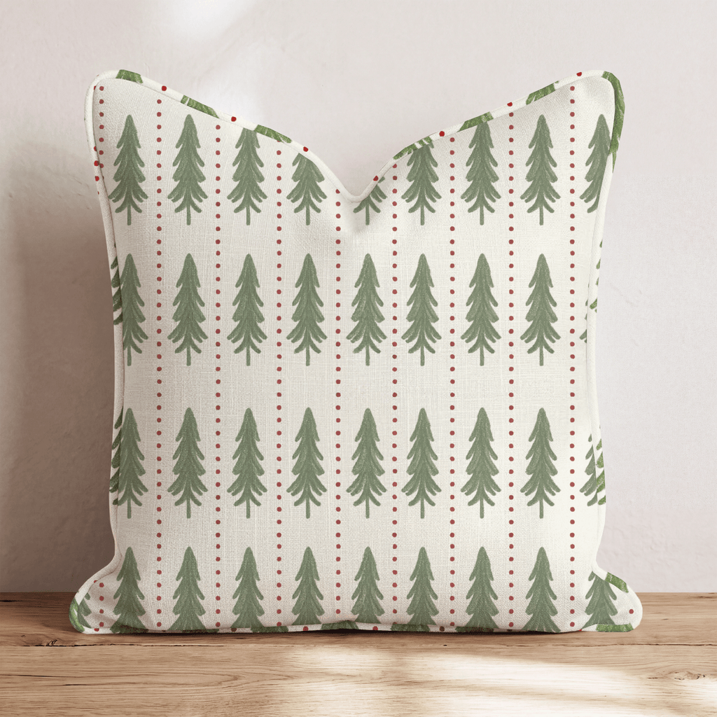 Tree's Company Throw Pillow throw pillow - Hillcroft Home