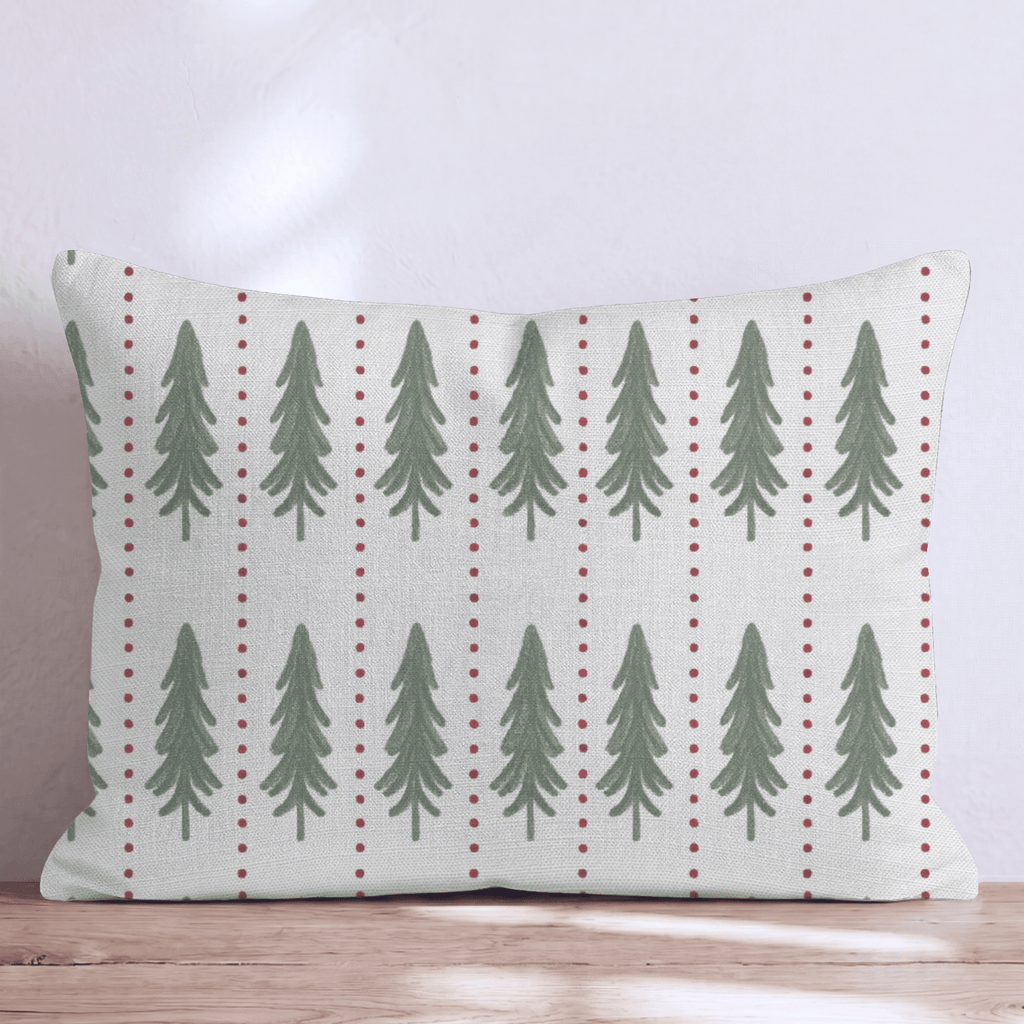 Tree's Company Throw Pillow throw pillow - Hillcroft Home