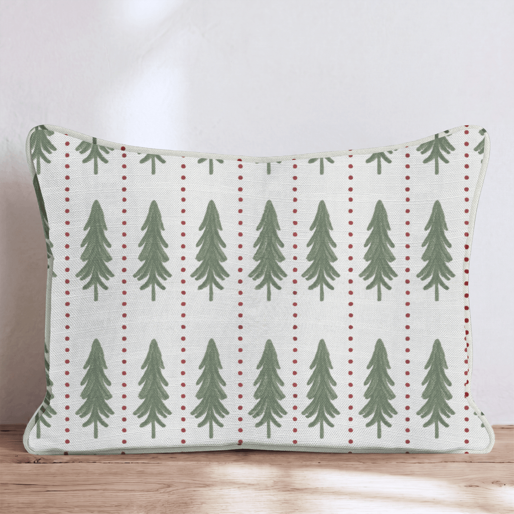 Tree's Company Throw Pillow throw pillow - Hillcroft Home