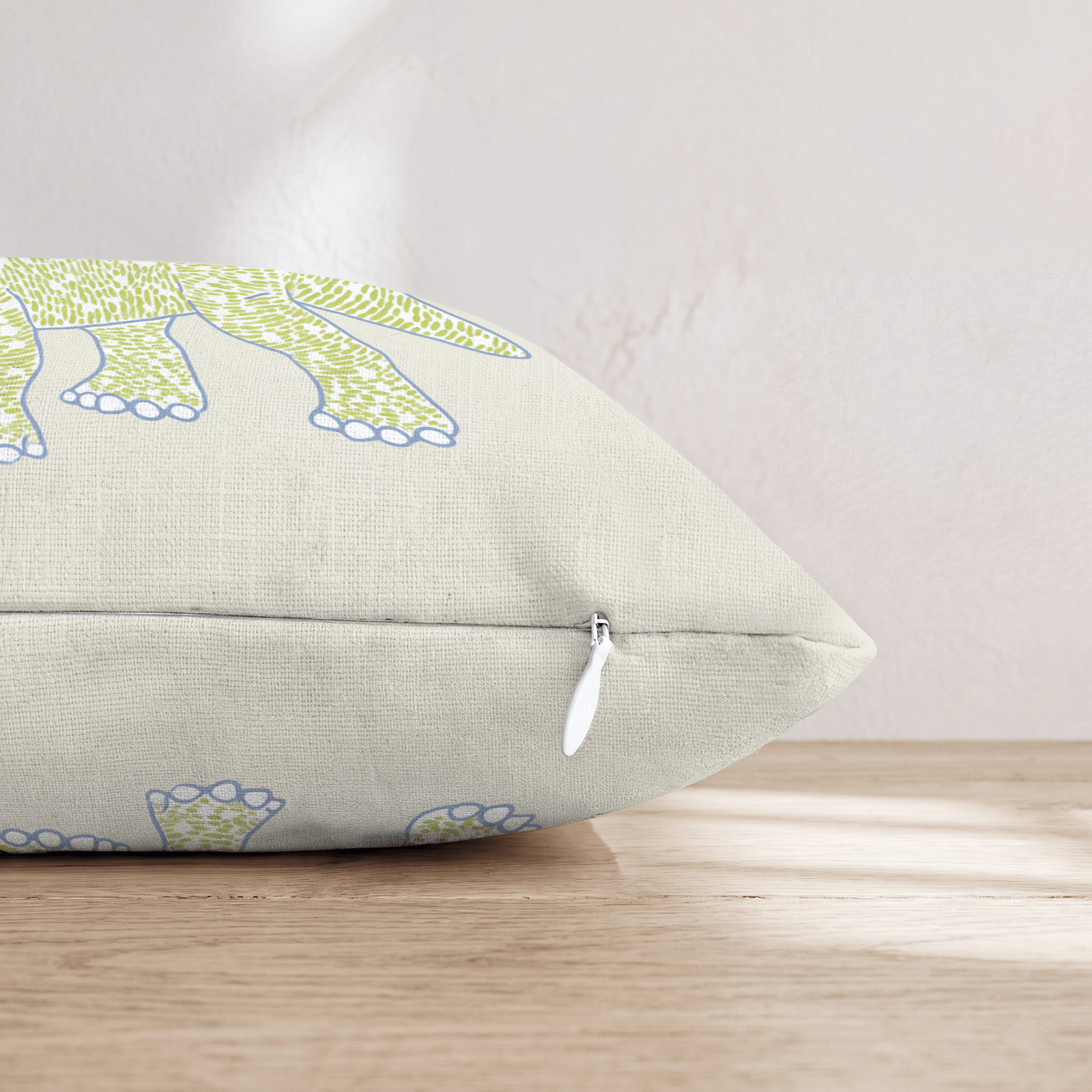 Triceratops Friend Throw Pillow - Hillcroft Home