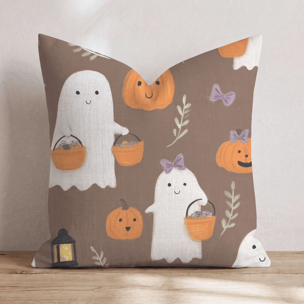 Trick or Treat Throw Pillow - Hillcroft Home