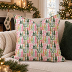 Trim with Bows Throw Pillow throw pillow - Hillcroft Home