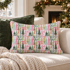 Trim with Bows Throw Pillow throw pillow - Hillcroft Home