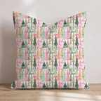 Trim with Bows Throw Pillow throw pillow - Hillcroft Home