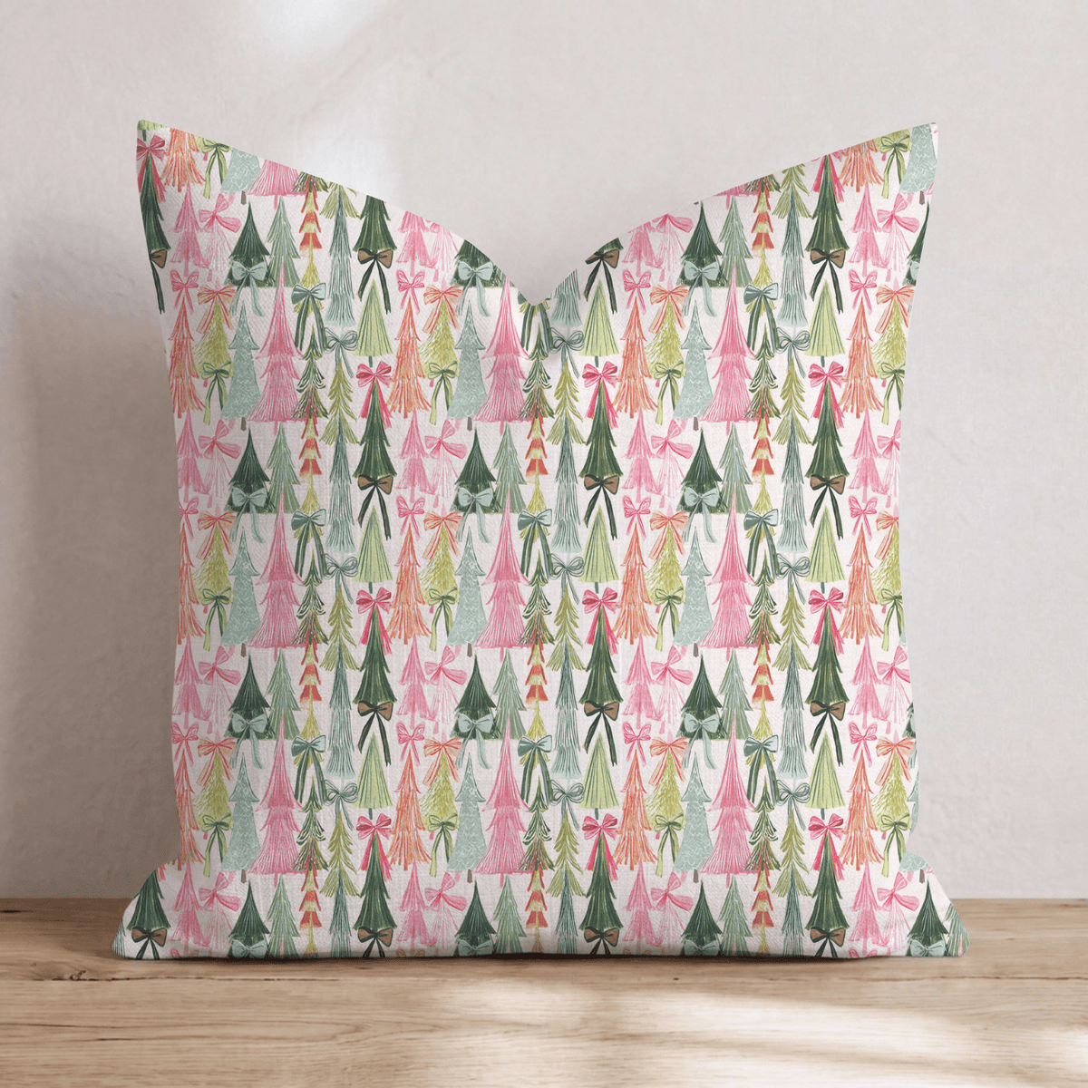 Trim with Bows Throw Pillow throw pillow - Hillcroft Home