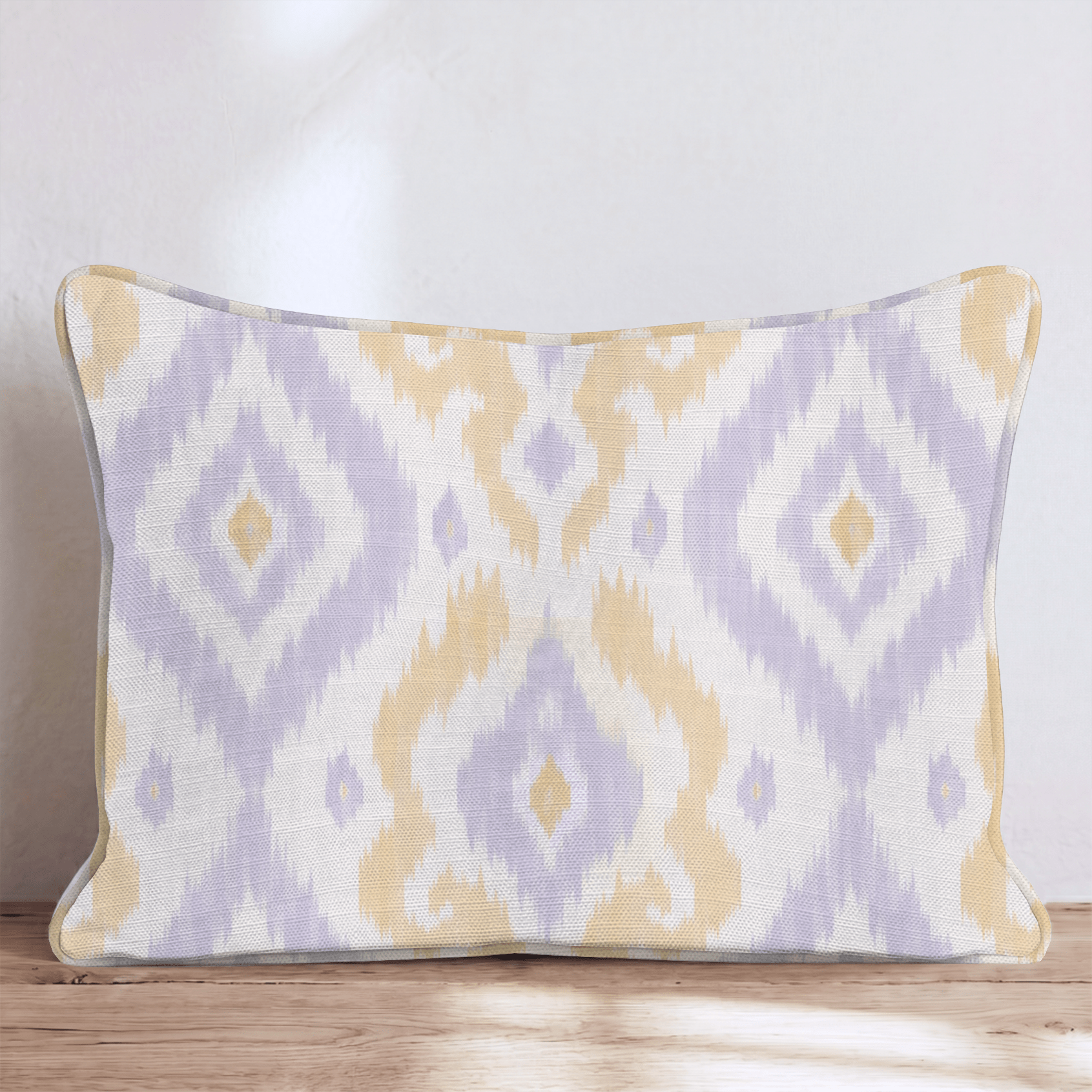 Trip Ikat Throw Pillow - Hillcroft Home