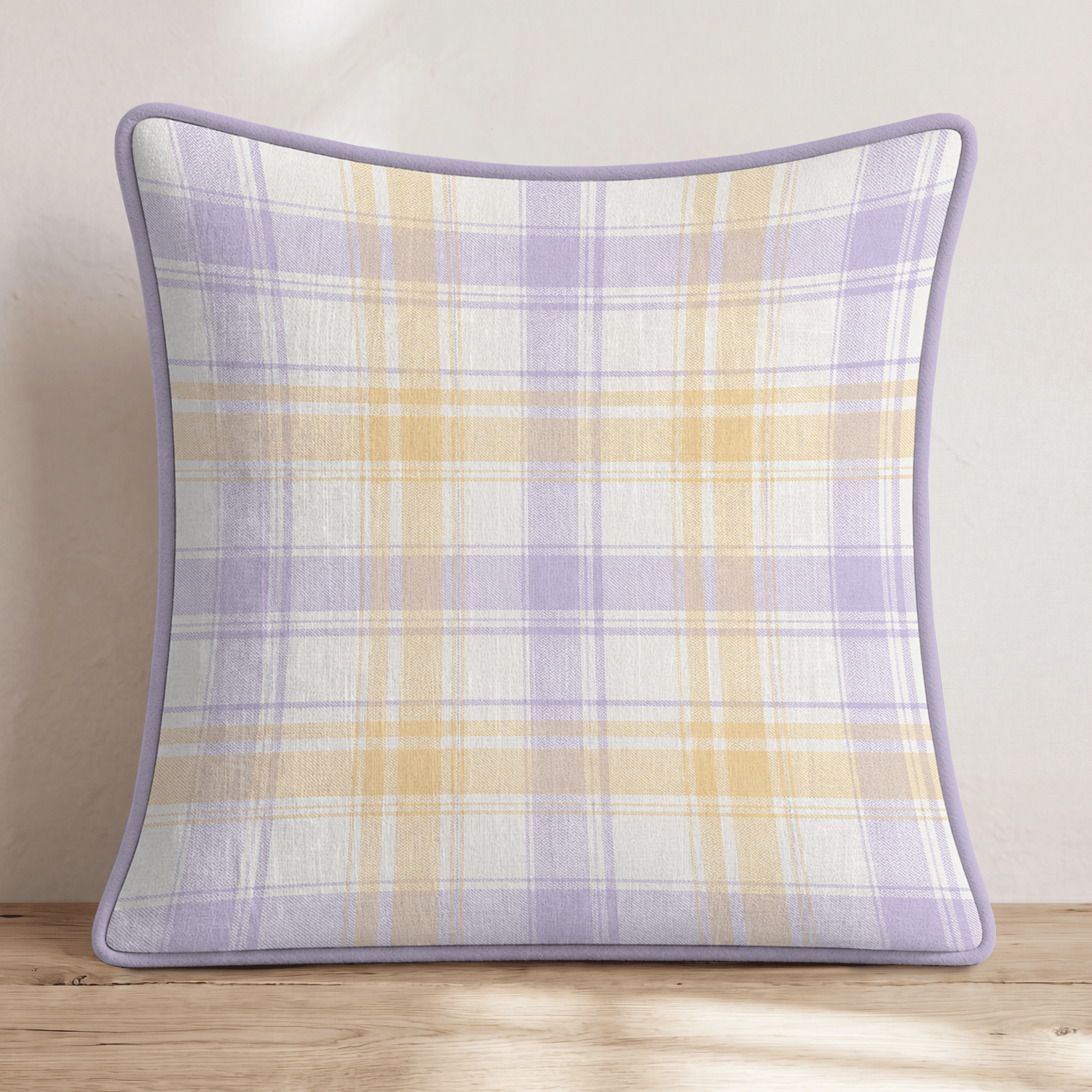 Trip Tartan Throw Pillow - Hillcroft Home