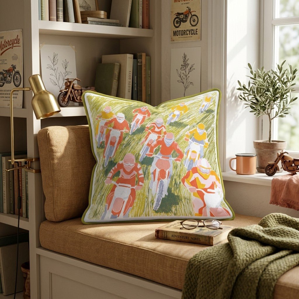 Triple Crown Throw Pillow - Hillcroft Home