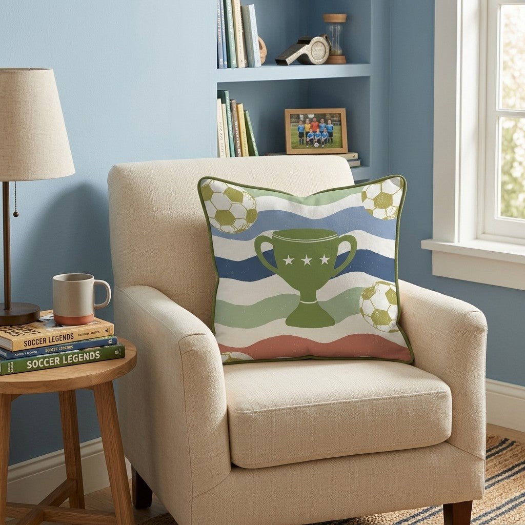 Trophy Collector Throw Pillow - Hillcroft Home