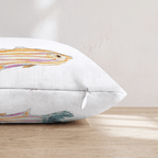 Tropical Water Fish Throw Pillow - Hillcroft Home