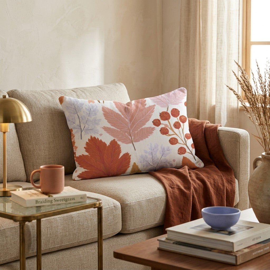 True To Fall Throw Pillow - Hillcroft Home