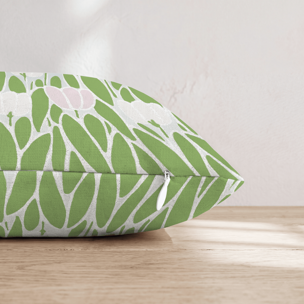 Tulip Fields Throw Pillow - Hillcroft Home