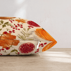 Turkey on the Table Throw Pillow - Hillcroft Home