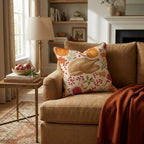 Turkey on the Table Throw Pillow - Hillcroft Home