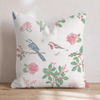 Tweet the Halls Throw Pillow - Hillcroft Home
