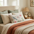Tweet the Halls Throw Pillow - Hillcroft Home