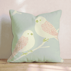 Tweet Tweet Throw Pillow - Hillcroft Home