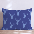 Twilight Antlers Throw Pillow - Hillcroft Home
