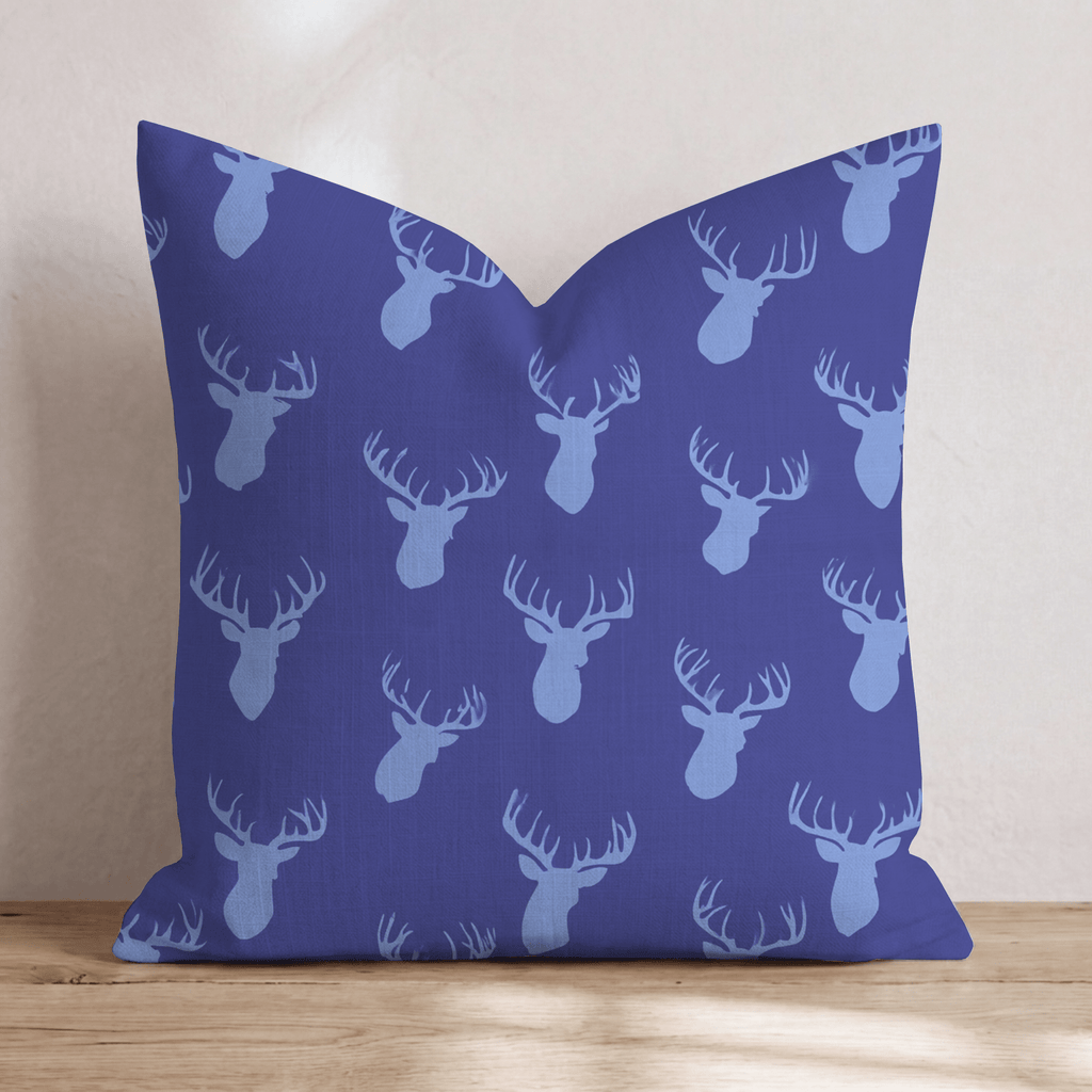 Twilight Antlers Throw Pillow - Hillcroft Home